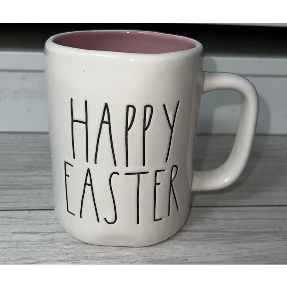 RAE DUNN ARTISAN COLLECTION MUG "HAPPY EASTER"